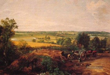  Dedham Kunst - Ansicht von Dedham Romantischen John Constable